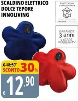 Tigros Scaldino elettrico dolce tepore INNOLIVING offerta