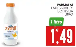 SpesAmica Parmalat latte zymil ps bottiglia offerta
