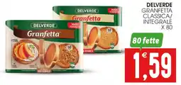 SpesAmica Delverde granfetta classica/ integrale x80 offerta