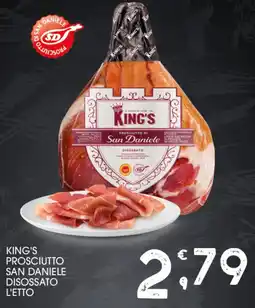 SpesAmica King's prosciutto san daniele disossato l'etto offerta