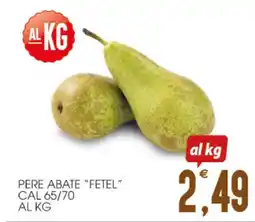 SpesAmica Pere abate "fetel" offerta