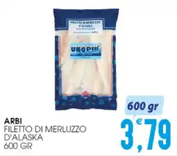 SpesAmica Arbi filetto di merluzzo d'alaska offerta