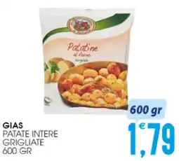 SpesAmica Gias patate intere grigliate offerta