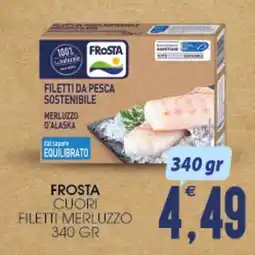 SpesAmica Frosta cuori filetti merluzzo offerta