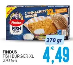 SpesAmica Findus fish burger XL offerta