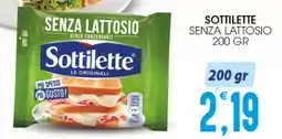 SpesAmica Sottilette senza lattosio offerta