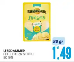SpesAmica Leerdammer fette extra sottili offerta
