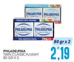 SpesAmica Philadelphia twin classica/light offerta