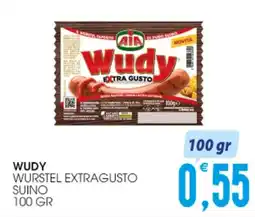 SpesAmica Wudy wurstel extragusto suino offerta