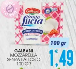 SpesAmica Galbani mozzarella senza lattosio offerta