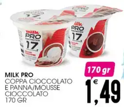 SpesAmica Milk pro coppa cioccolato e panna/mousse cioccolato offerta