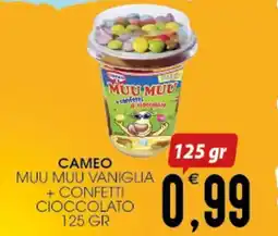 SpesAmica Cameo muu muu vaniglia + confetti cioccolato offerta