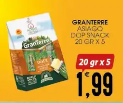 SpesAmica Granterre asiago dop snack offerta