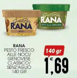 SpesAmica Rana pesto fresco alle noci/ genovese classico/ senz'aglio offerta