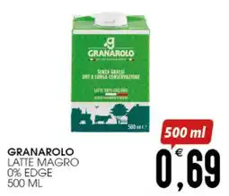 SpesAmica Granarolo latte magro 0% edge offerta