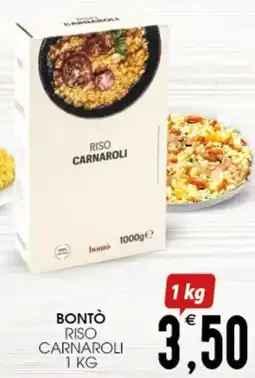 SpesAmica Bontò riso carnaroli offerta