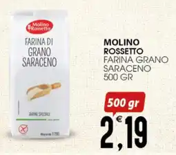 SpesAmica Molino rossetto farina grano saraceno offerta