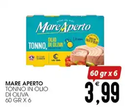 SpesAmica Mare aperto tonno in olio di oliva offerta