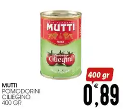 SpesAmica Mutti pomodorini ciliegino offerta