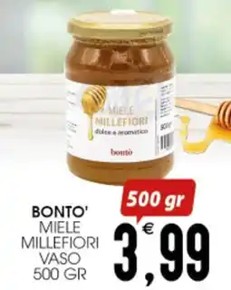 SpesAmica Bonto' miele millefiori vaso offerta