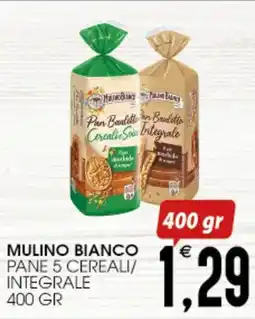 SpesAmica Mulino bianco pane 5 cereali/ integrale offerta
