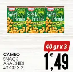 SpesAmica Cameo snack arachidi offerta