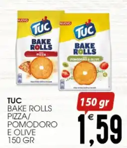 SpesAmica Tuc bake rolls pizza/ pomodoro e olive offerta