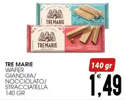 SpesAmica Tre marie wafer gianduia/ nocciolato/ stracciatella offerta