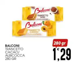 SpesAmica Balconi trancetto cacao/ albicocca offerta