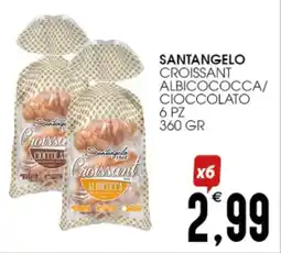 SpesAmica Santangelo croissant albicococca/ cioccolato 6 pz offerta