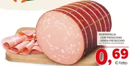Todis Mortadella - con pistacchio - senza pistacchio offerta