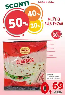 Todis Piadina classica offerta