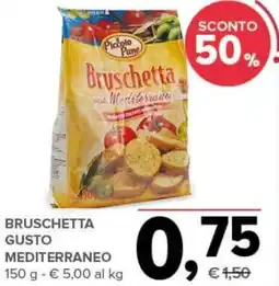 Todis Bruschetta gusto mediterraneo offerta