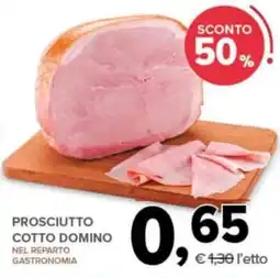 Todis Prosciutto cotto domino offerta