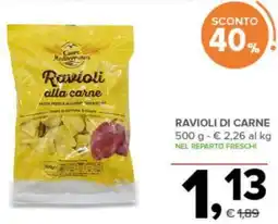 Todis Ravioli di carne offerta