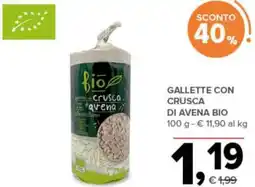 Todis Gallette con crusca di avena bio offerta