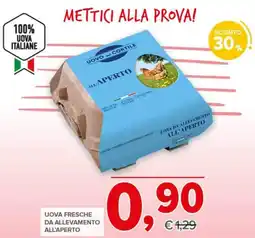 Todis Uova da allevamento all'aperto offerta