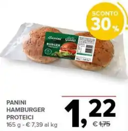 Todis Panini hamburger proteici offerta