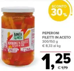 Todis Peperoni filetti in aceto offerta