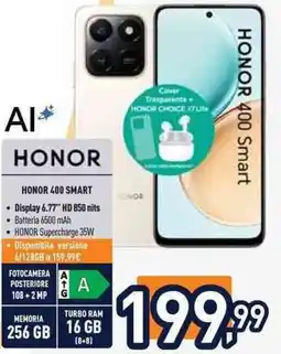 Unieuro HONOR 400 SMART offerta
