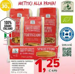 Todis Pasta varietà cappelli offerta