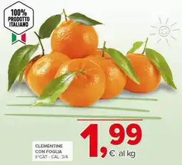 Todis Clementine con foglia offerta