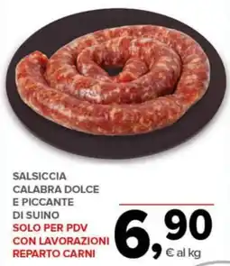 Todis Salsiccia calabra dolce e piccante di suino offerta