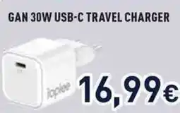 Unieuro Toplee GAN 30W USB-C TRAVEL CHARGER offerta