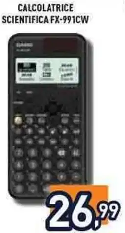 Unieuro CASIO CALCOLATRICE SCIENTIFICA FX-991CW offerta