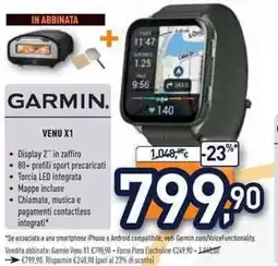 Unieuro GARMIN VENU X1 offerta