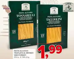 Todis Pasta all'uovo trafilata al bronzo offerta