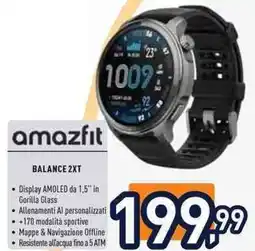 Unieuro amazfit BALANCE 2XT offerta