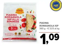 Todis Piadina romagnola igp offerta