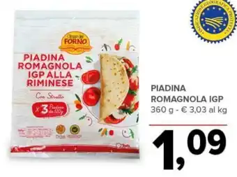 Todis Piadina romagnola igp offerta